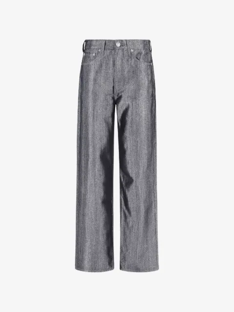 rag & bone five-pocket wide-leg jeans