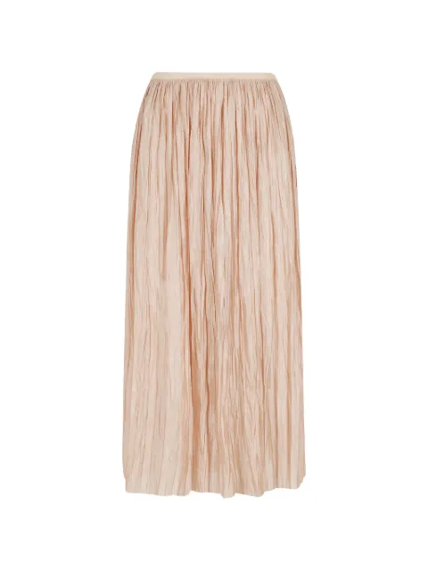 Roberto Collina crinkled midi skirt