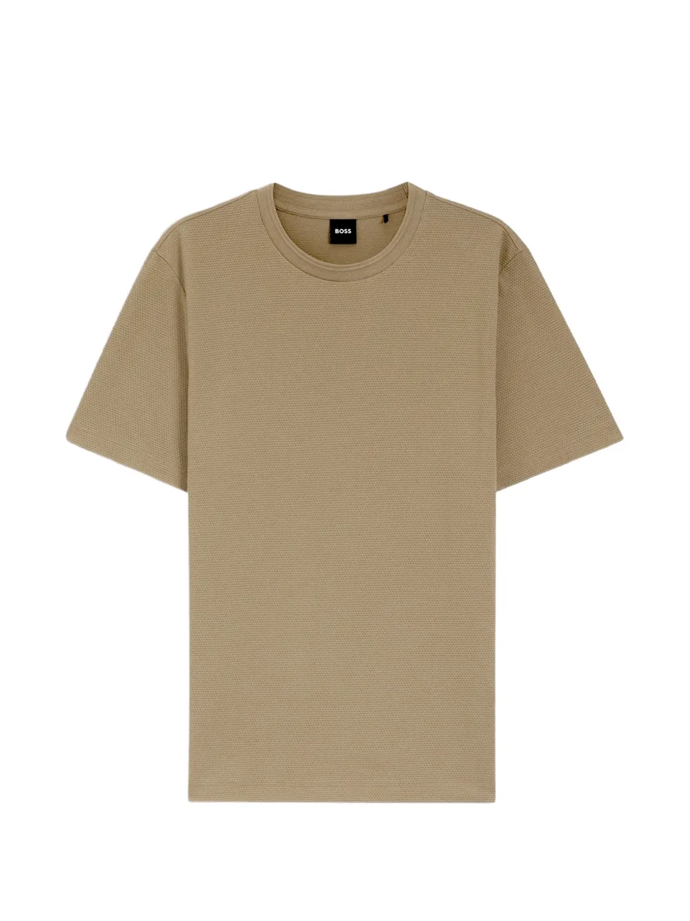 BOSS crew-neck T-shirt - Verde