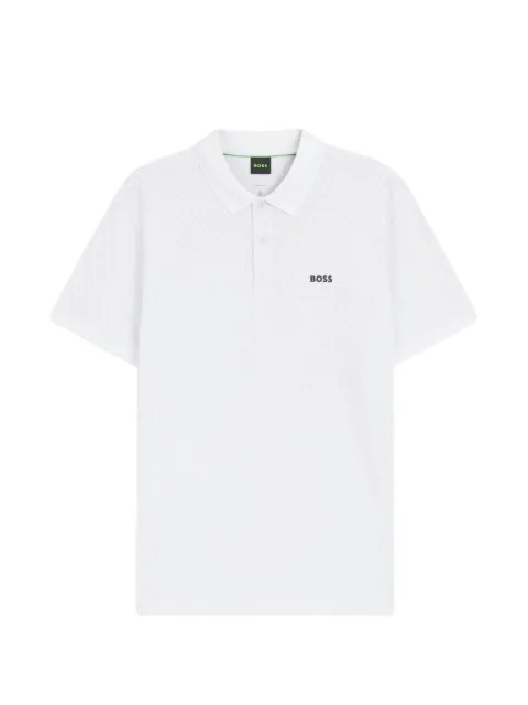 BOSS GREEN HUGO BOSS playera tipo polo de piqué