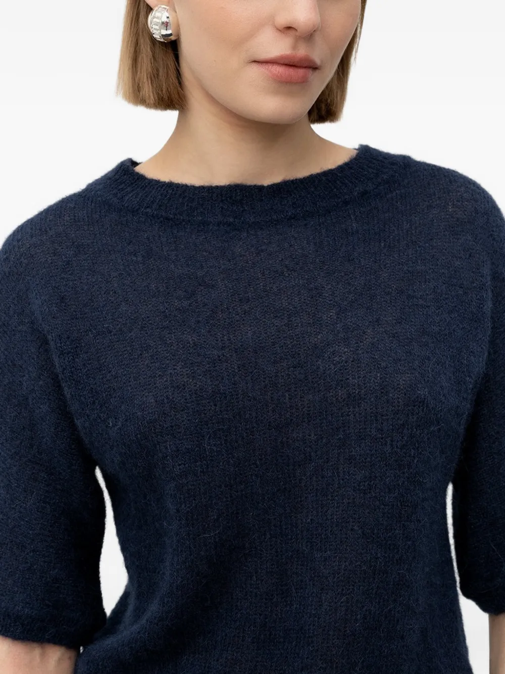  Boss Short-sleeve Sweater - Blue 