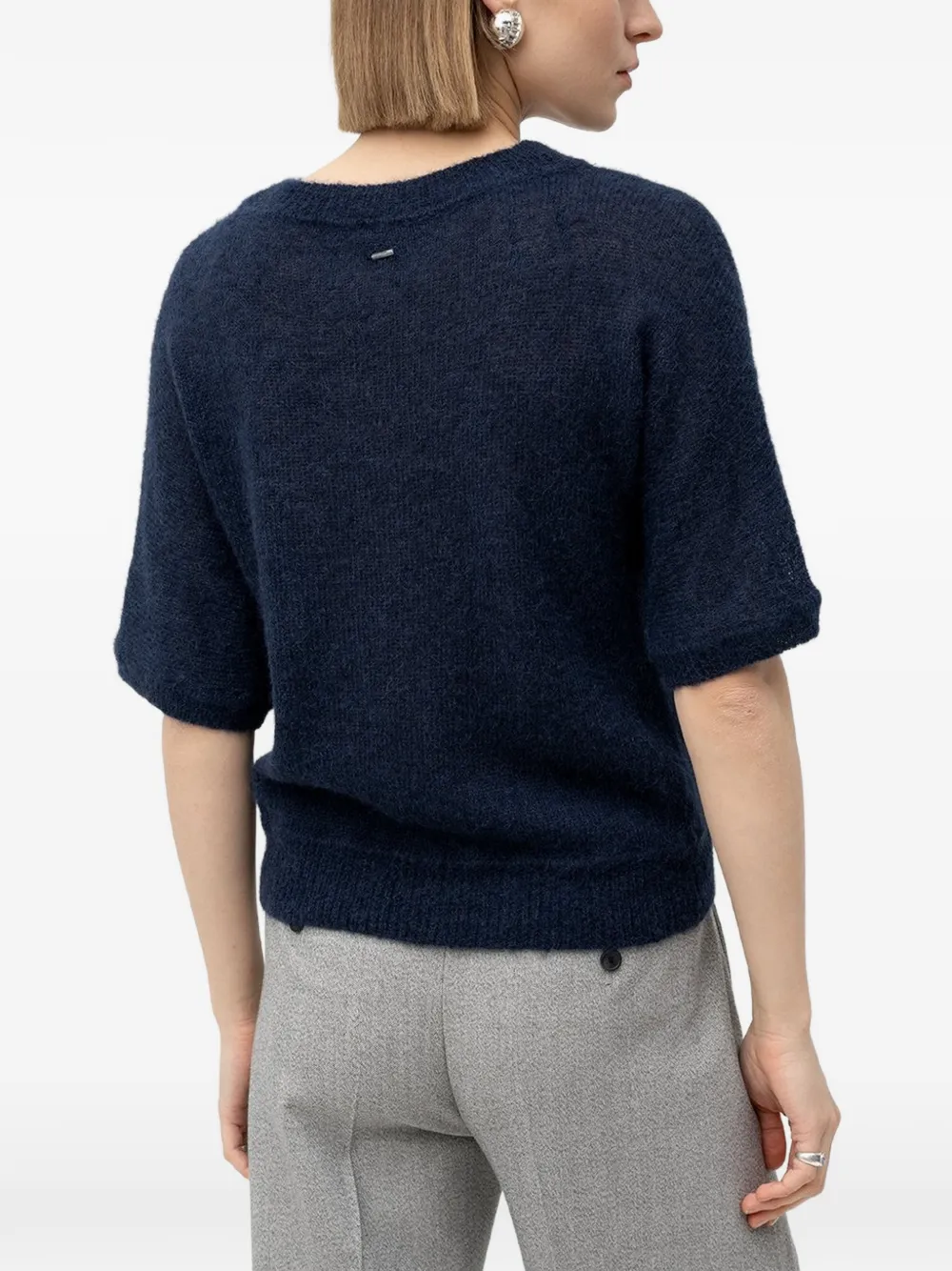  Boss Short-sleeve Sweater - Blue 