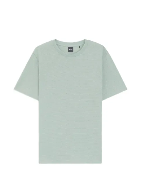 BOSS playera con motivo de burbujas en jacquard