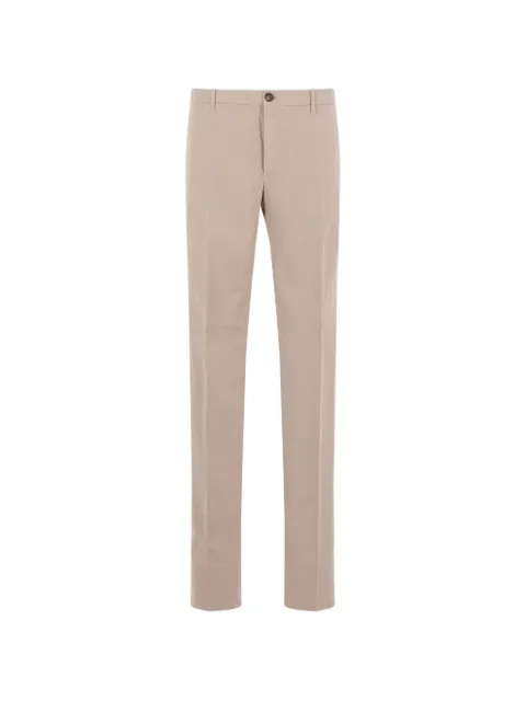 Incotex pressed-crease trousers