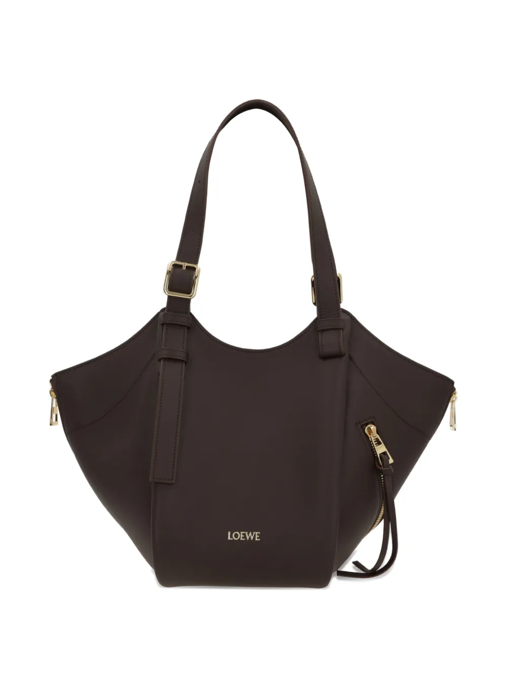 LOEWE Borsa tote Hammock Flip - Marrone