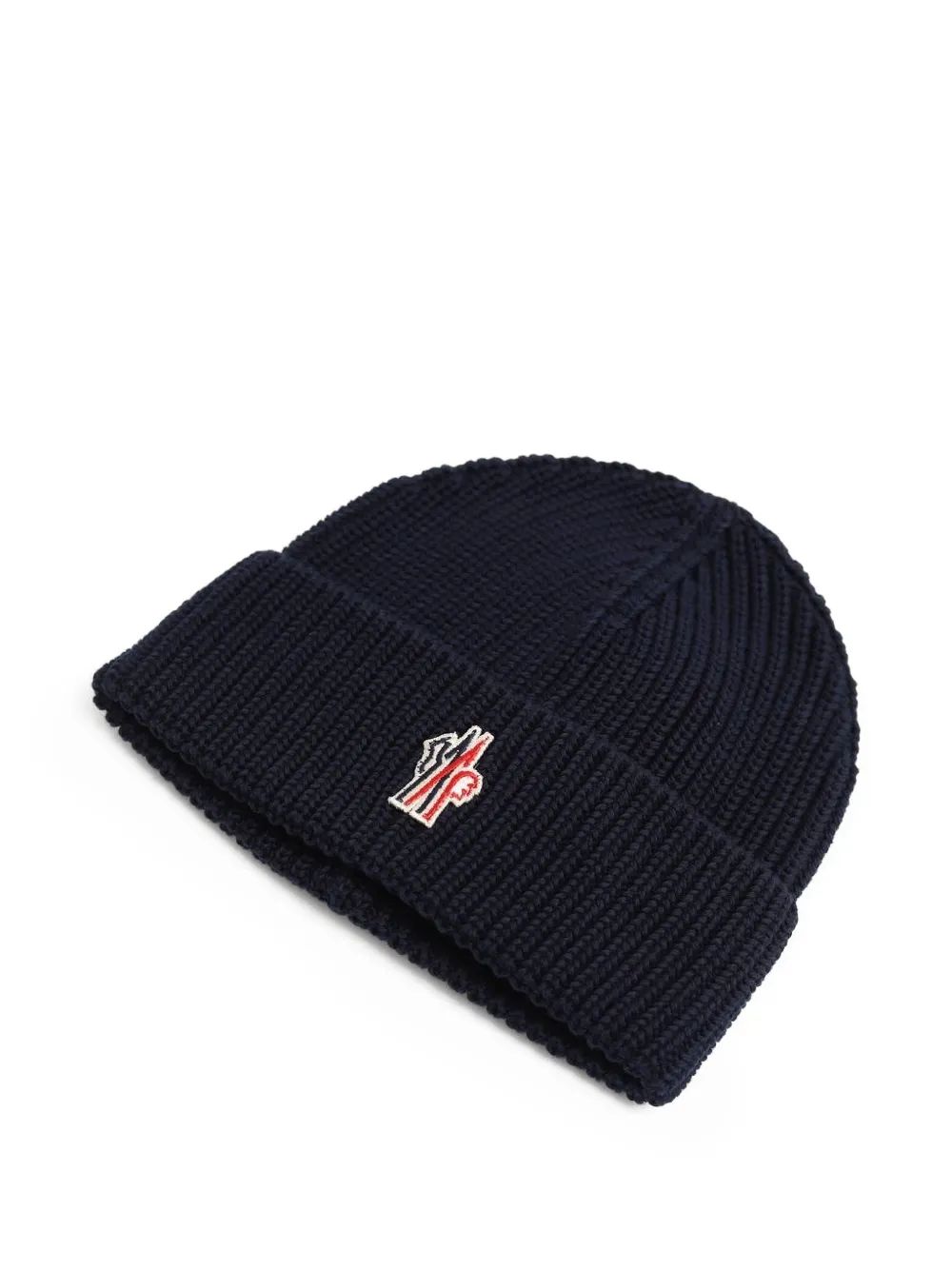 Moncler Grenoble Muts met logopatch Blauw