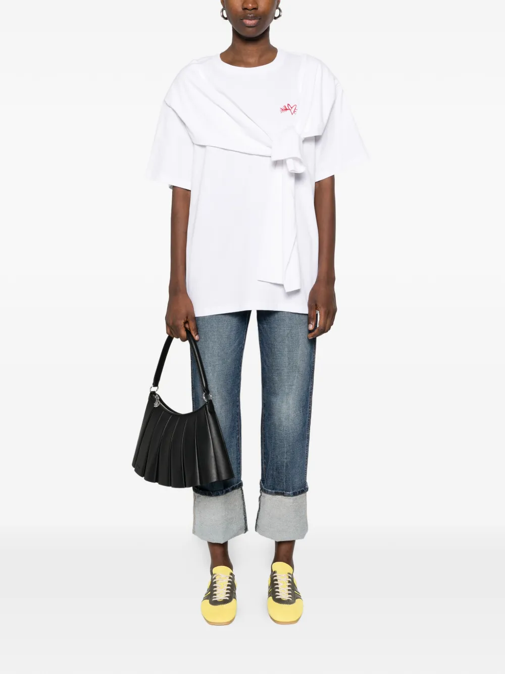 Charles Jeffrey Loverboy T-shirt Wit