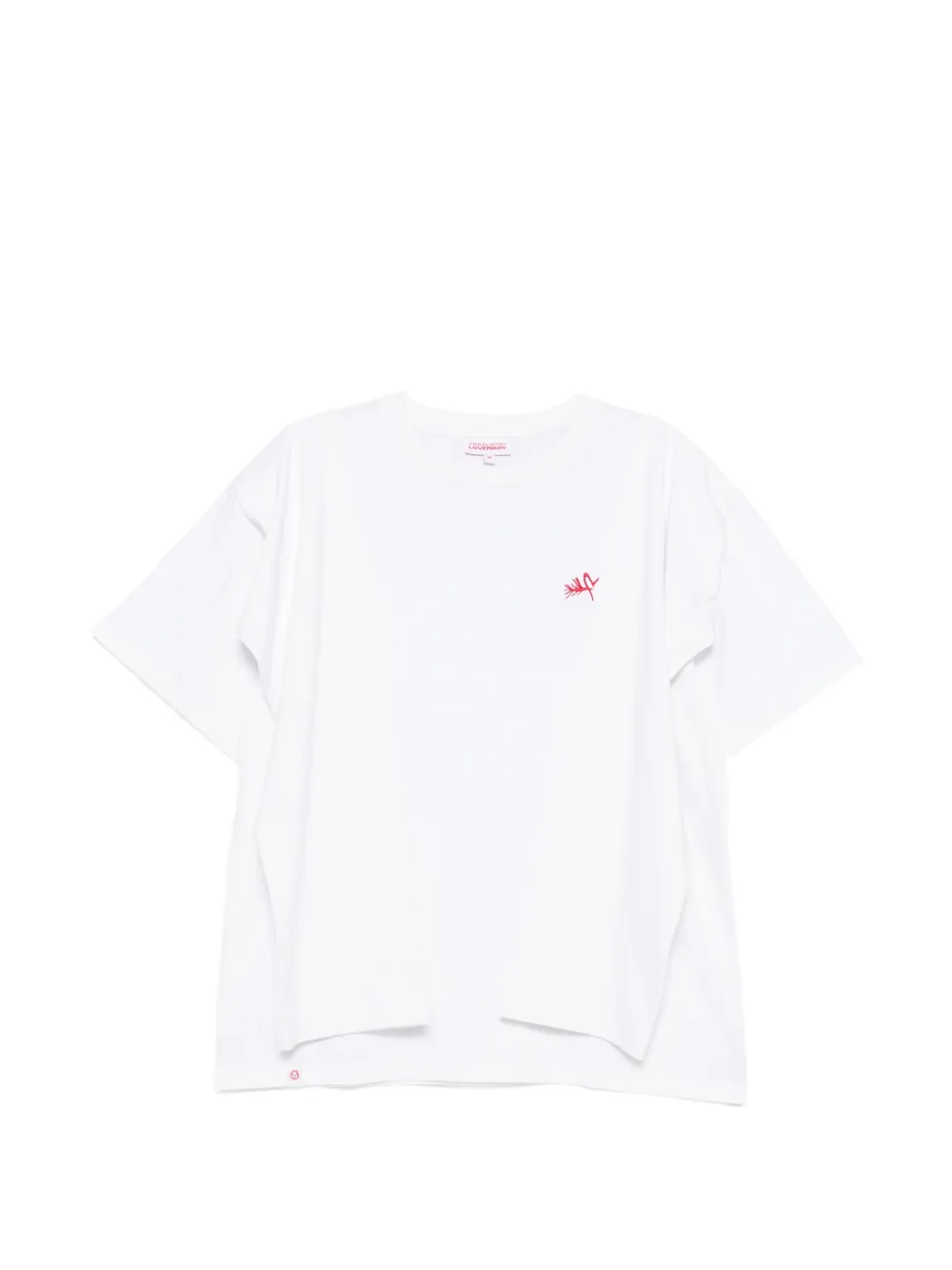 Charles Jeffrey Loverboy short-sleeve T-shirt - Bianco