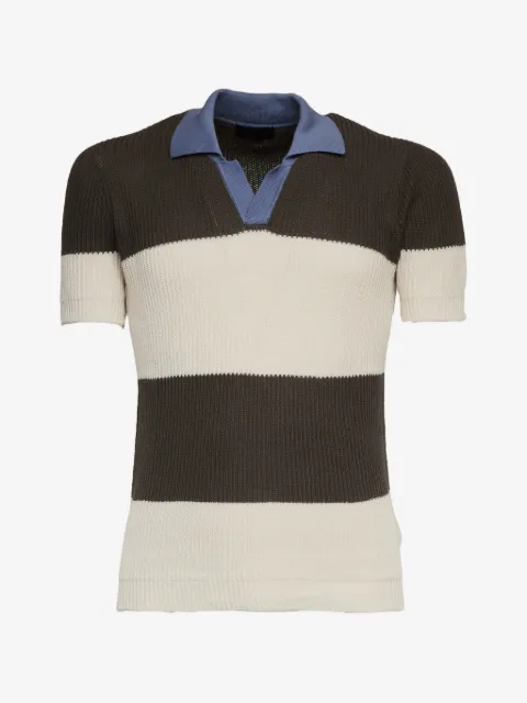 DONDUP striped short-sleeve T-shirt