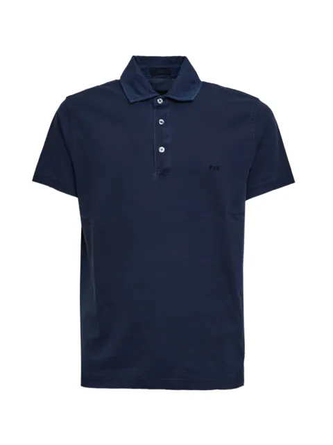Fay embroidered polo shirt