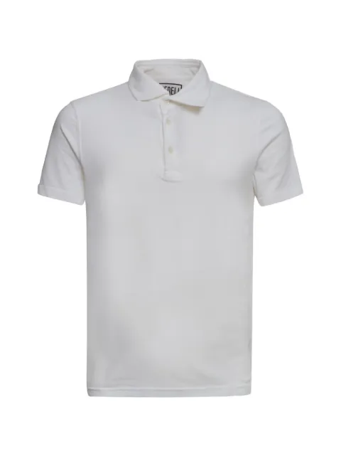 Fedeli mother-of-pearl button polo shirt