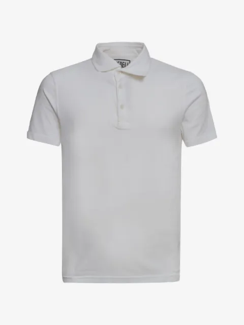 Fedeli mother-of-pearl button polo shirt