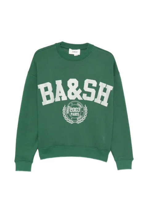Ba&Sh Fenja logo graphic sweater