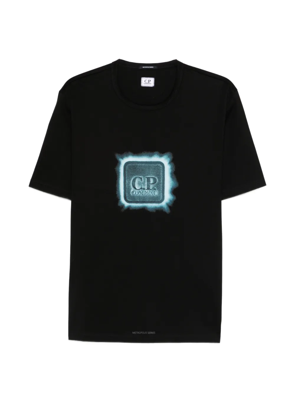 C.P. Company short-sleeve graphic T-shirt - Schwarz