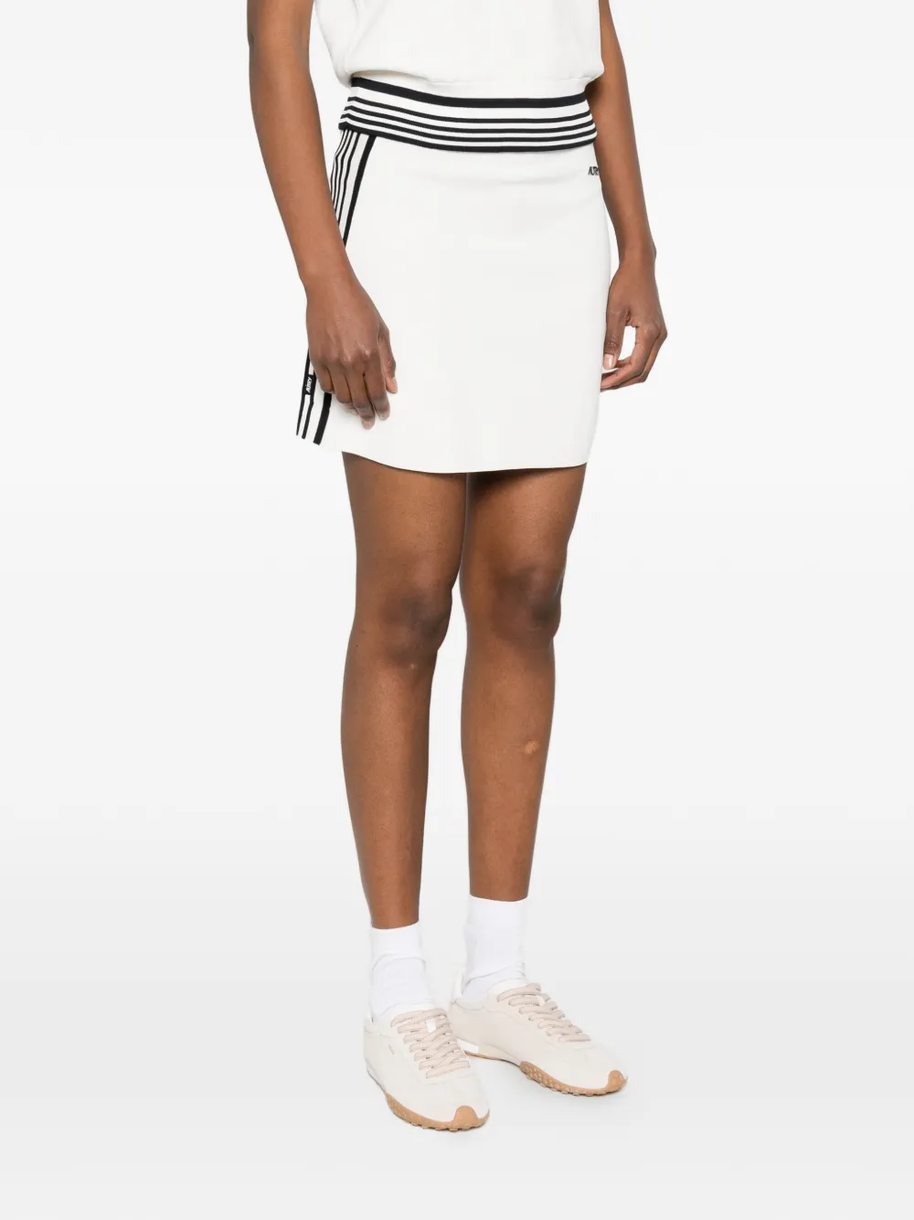  Autry Falda Con Franja Lateral Del Logo - Blanco 