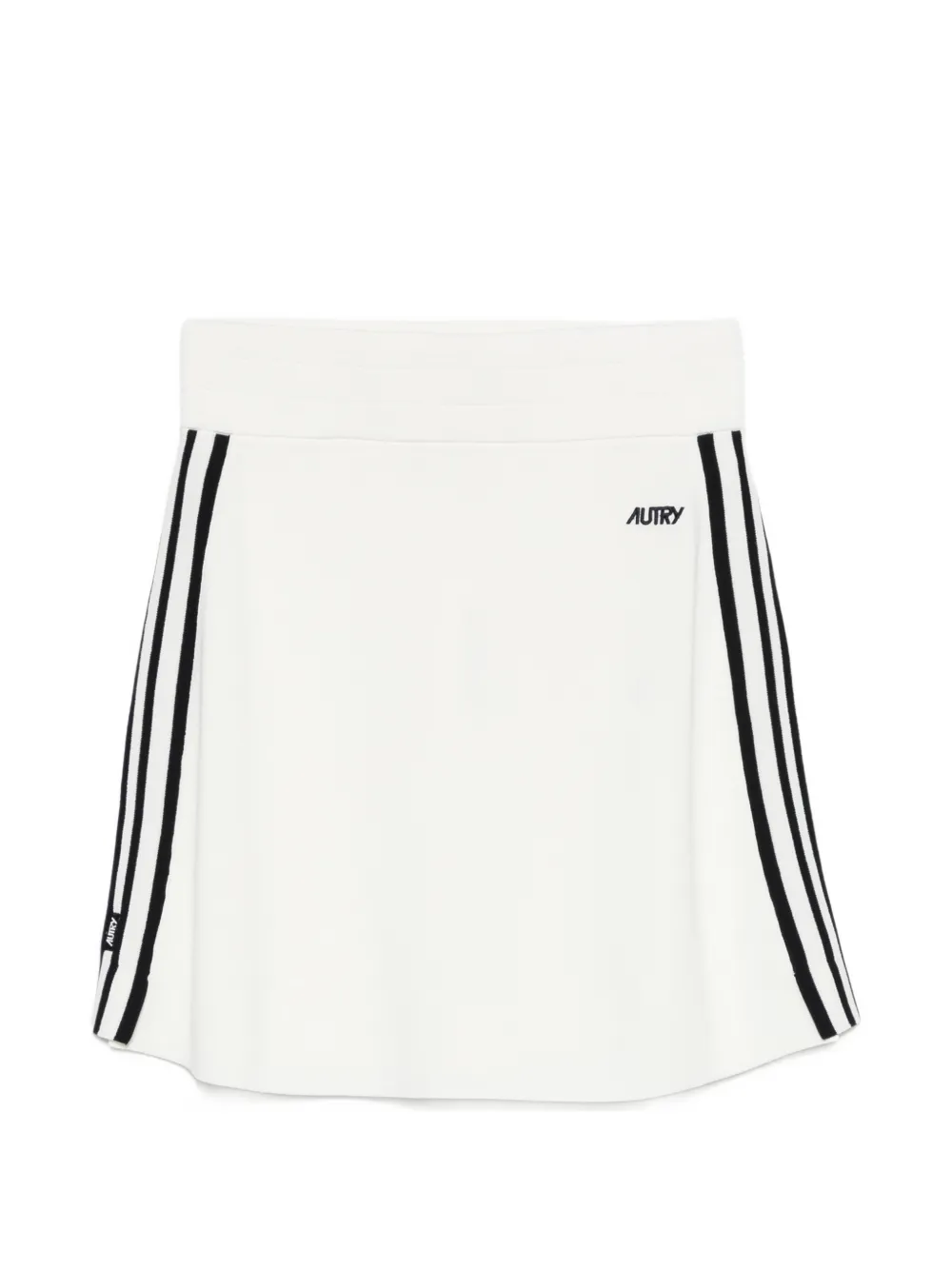 Autry striped mini skirt - Bianco