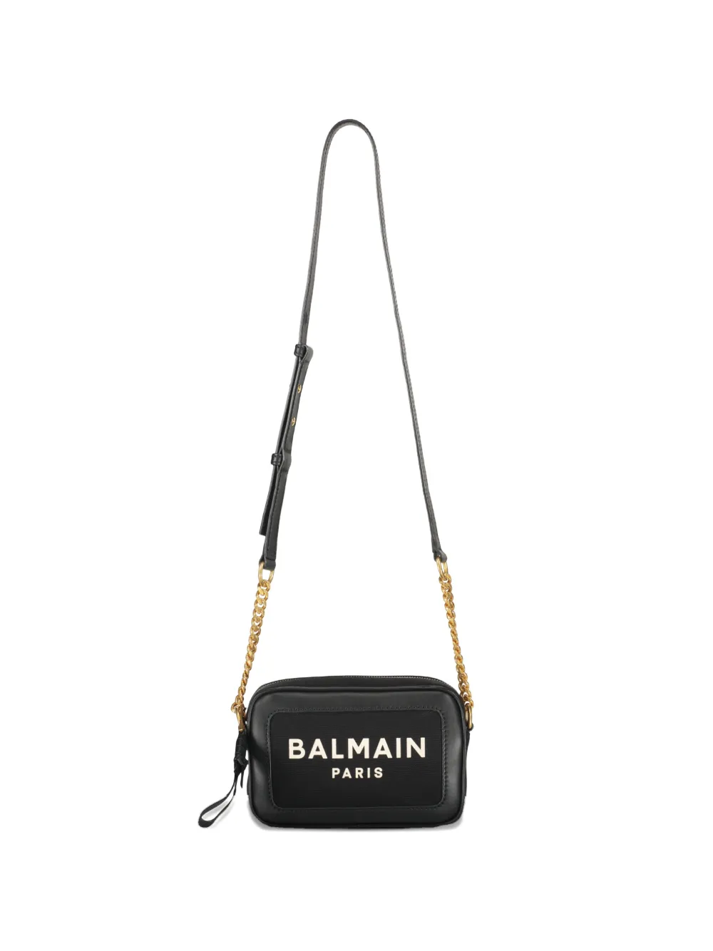 Balmain logo shoulder bag - Nero