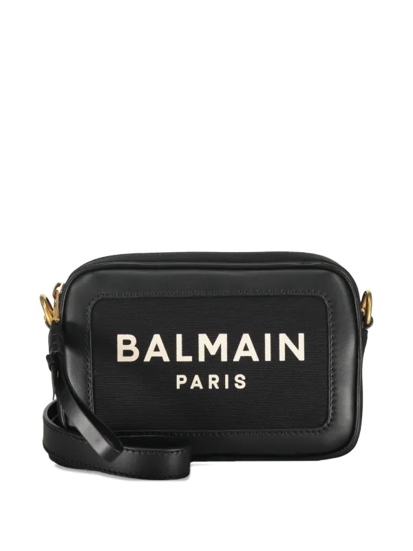Balmain Logo Shoulder Bag | Black | FARFETCH