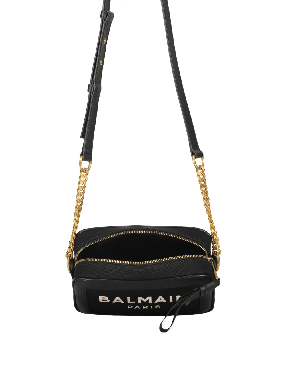 Balmain Logo Shoulder Bag | Black | FARFETCH