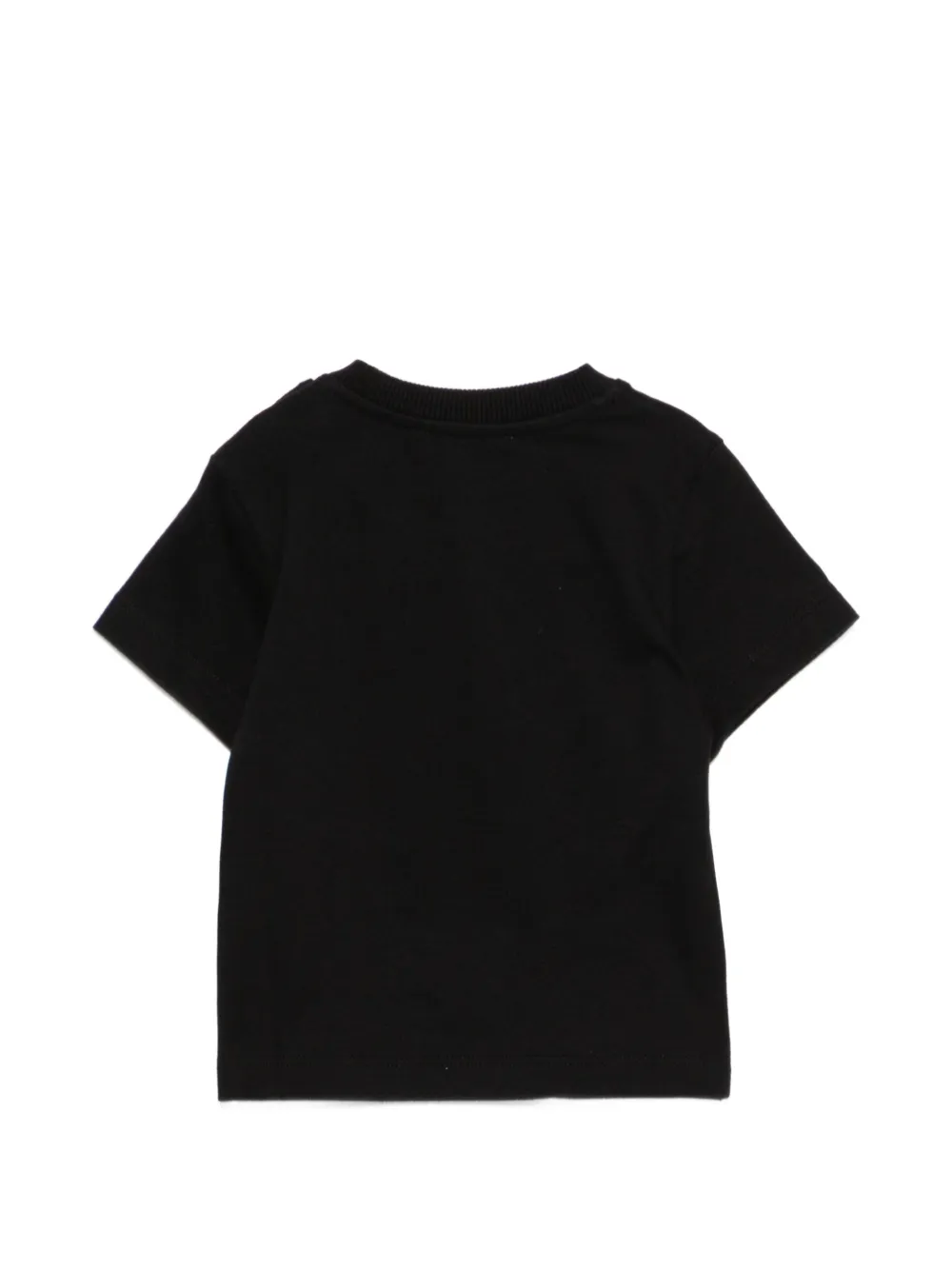 Moschino Kids T-shirt met print Zwart