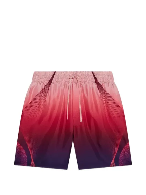 Casablanca gradient silk shorts