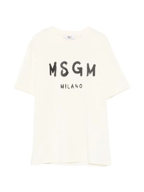 MSGM Kids logo-print T-shirt