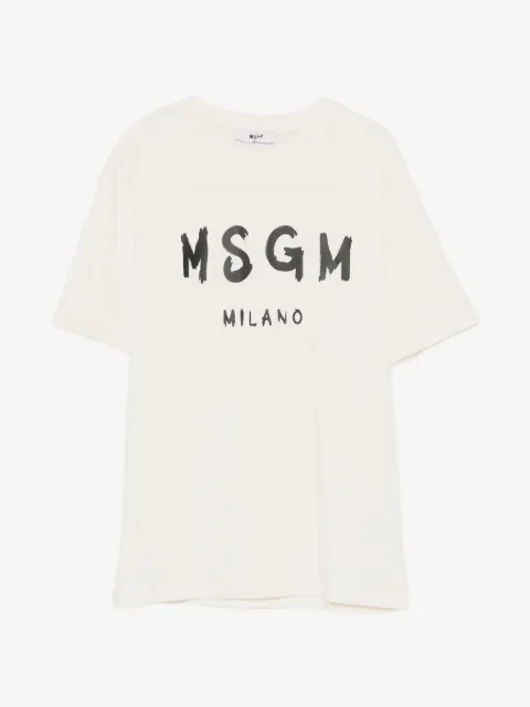 MSGM Kids logo-print T-shirt