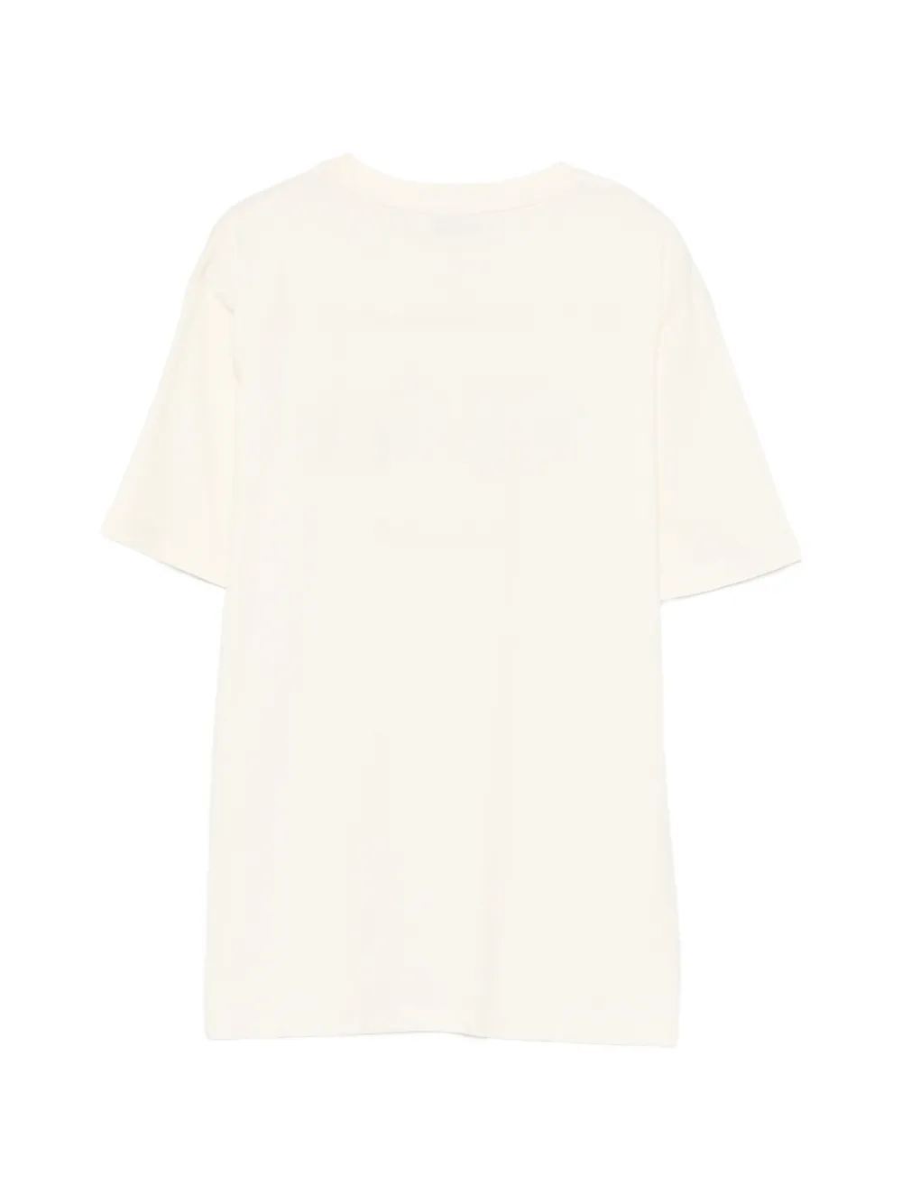 MSGM Kids T-shirt met logoprint Beige