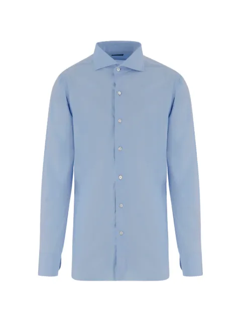 Finamore 1925 Napoli point-collar shirt