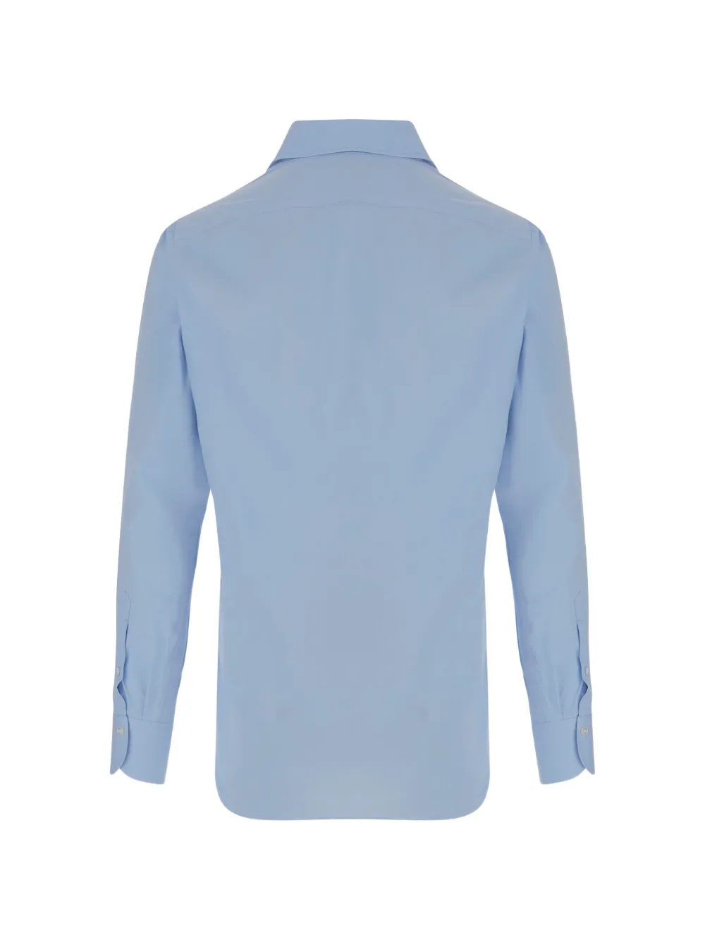 Finamore 1925 Napoli Overhemd met puntige kraag Blauw