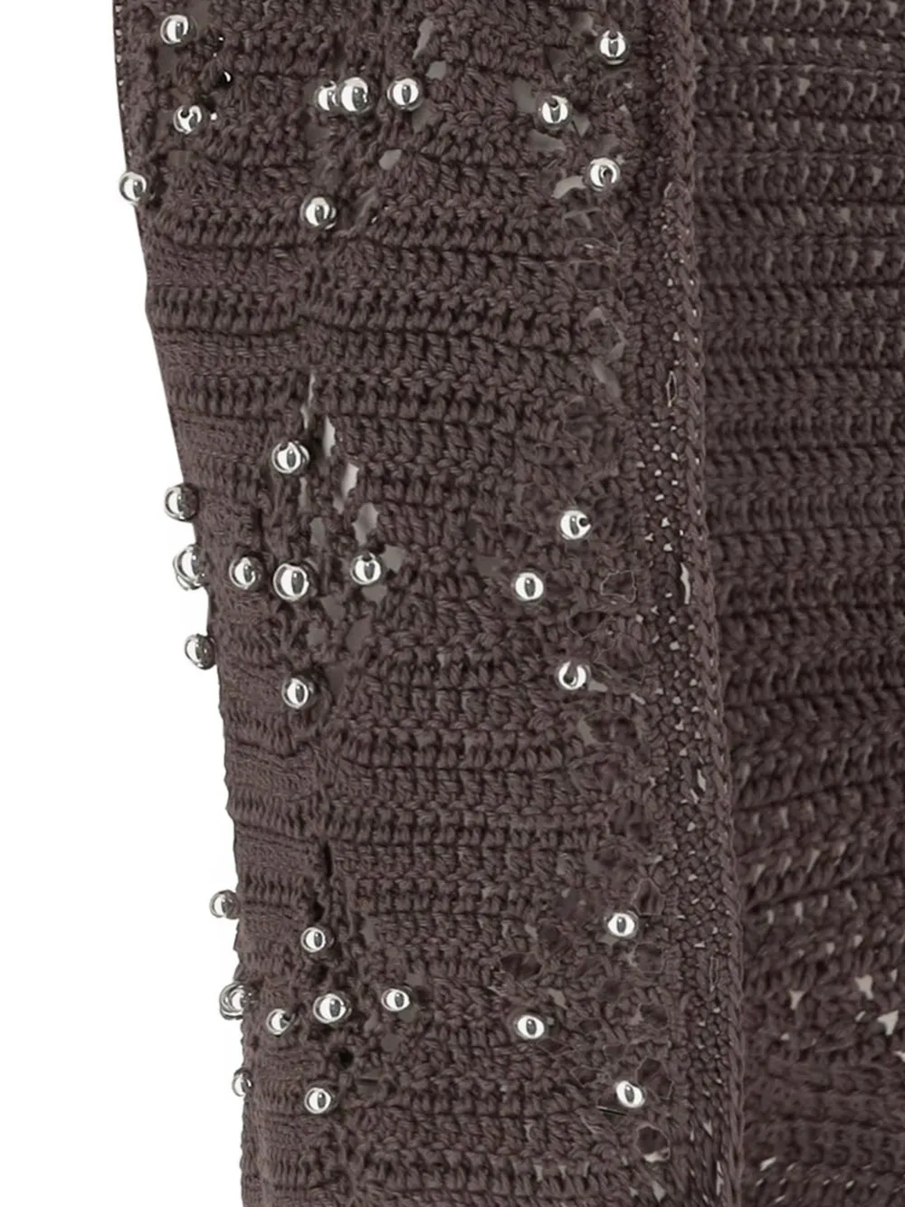  Niccolò Pasqualetti Cotton Gilet - Brown 