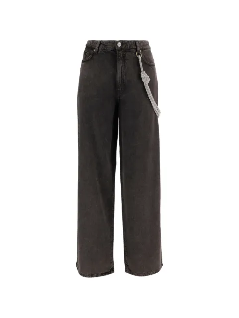 PINKO jean à détail noué