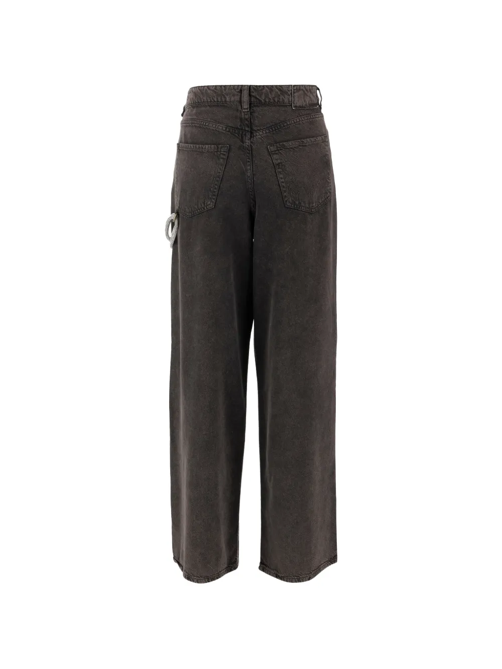  Pinko Vaqueros Con Detalle De Nudo - Gris 