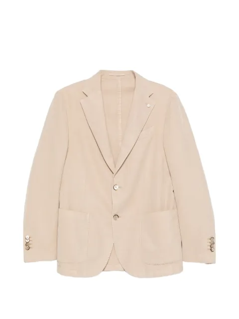 Luigi Bianchi buttoned single-breasted blazer