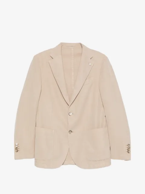 Luigi Bianchi buttoned single-breasted blazer