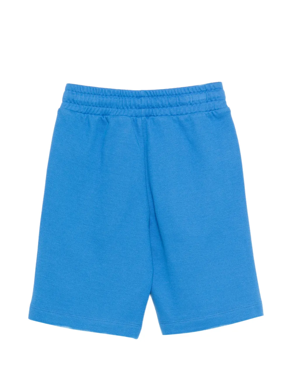 Moschino Kids Shorts met trekkoord en grafische teddyprint Blauw