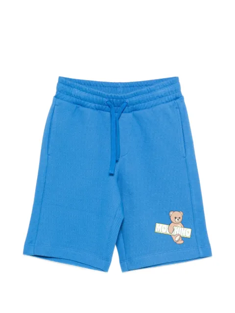 Moschino Kids shorts con motivo Teddy Bear