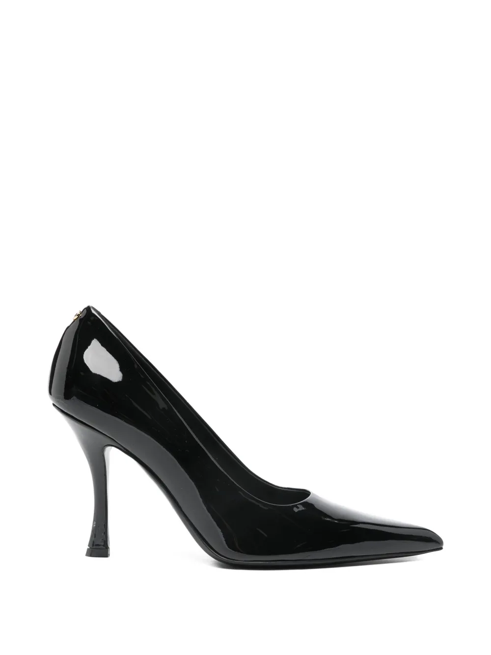 Ferragamo Pumps met spitse neus Zwart