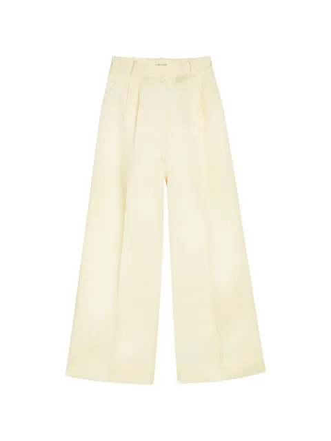 VORANIDA pleated wide-leg trousers