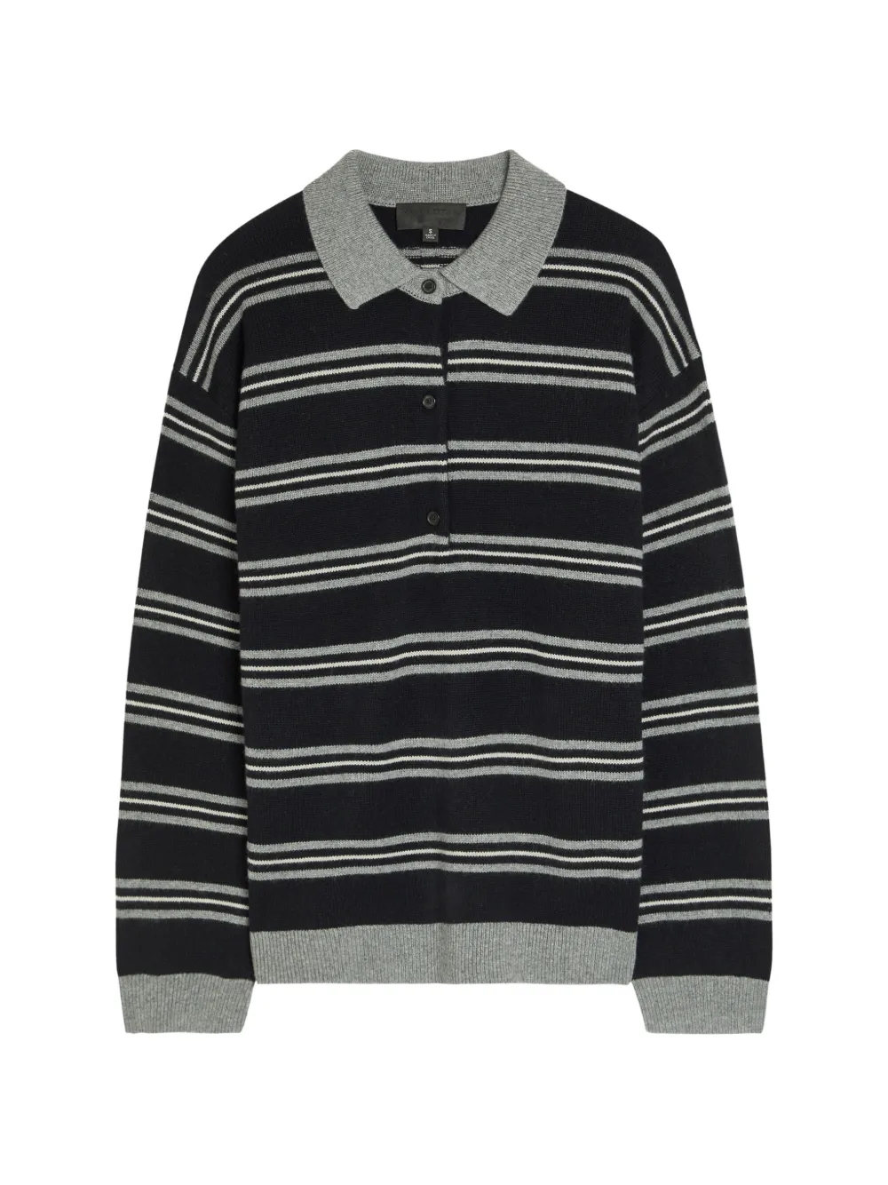 Nili Lotan Galvez striped sweater - Schwarz