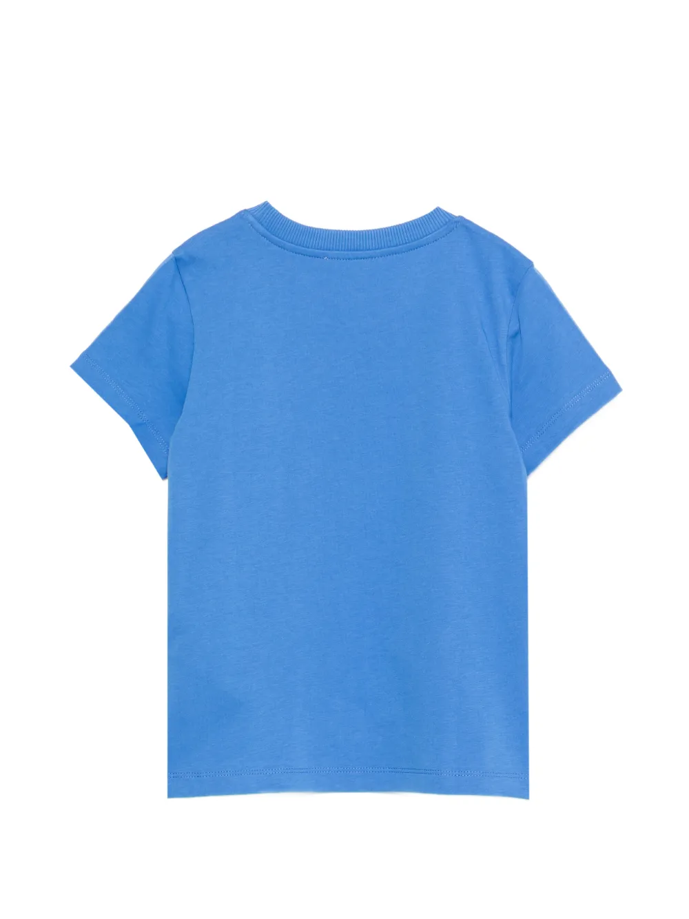 Moschino Kids T-shirt met teddybeerprint Blauw