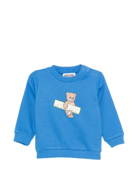 Moschino Kids sudadera con gráfico Teddy Bear