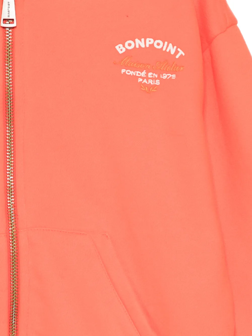  Bonpoint Sudadera Elroy Con Capucha - Naranja 
