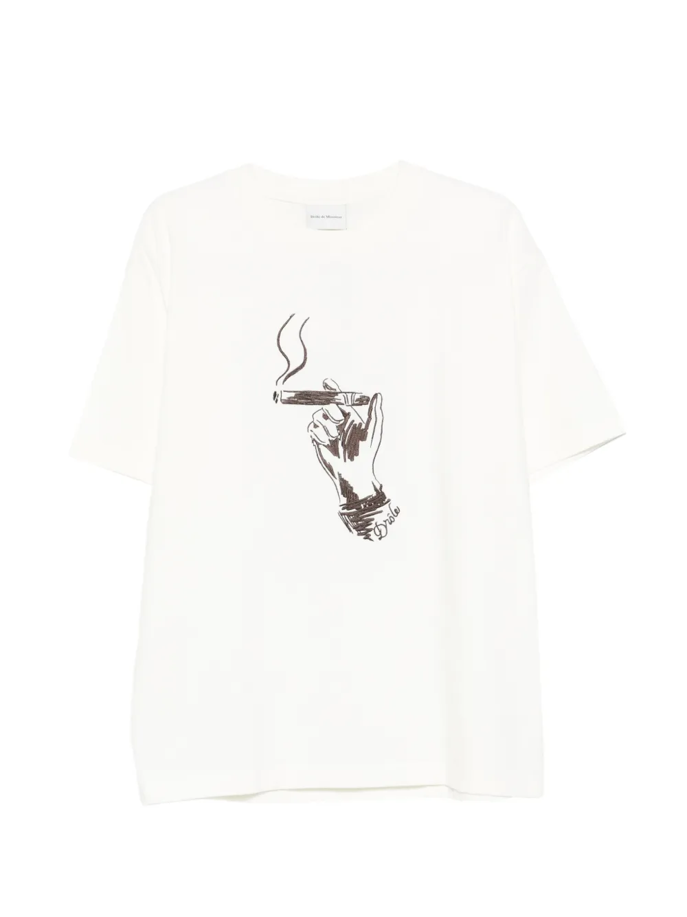 Drôle De Monsieur Cuba T-shirt - Bianco