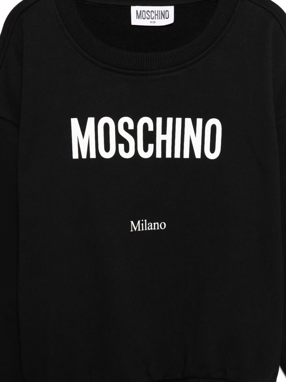  Moschino Kids Logo -print Sweatshirt - Black 