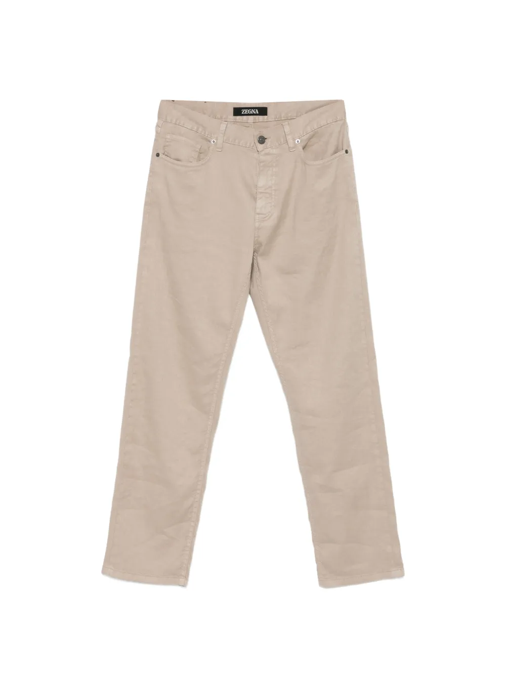Zegna belt-loop trousers - Braun