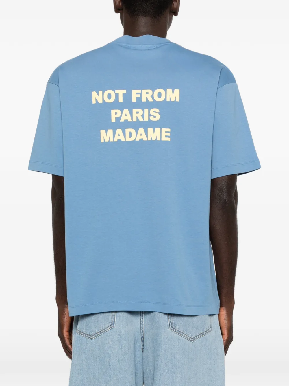 Drôle De Monsieur T-shirt met korte mouwen Blauw