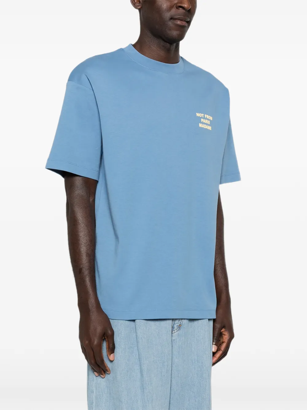Drôle De Monsieur T-shirt met korte mouwen Blauw