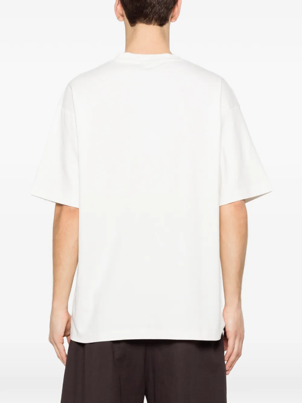 Drôle De Monsieur Slogan Palmiers T-shirt met tekst Wit