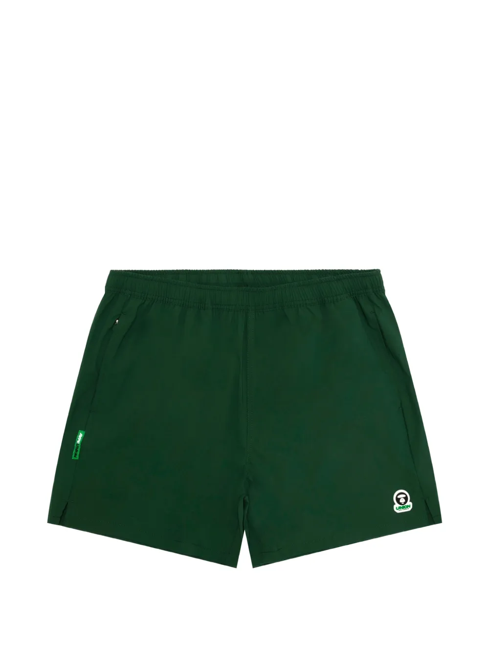 AAPE BY *A BATHING APE® Moonface track shorts - Verde